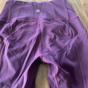 Lululemon leggings, size 4
